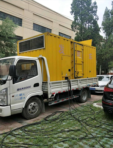 清原发电车出租-柴油发电机组排烟系统设计要求及其考虑因素