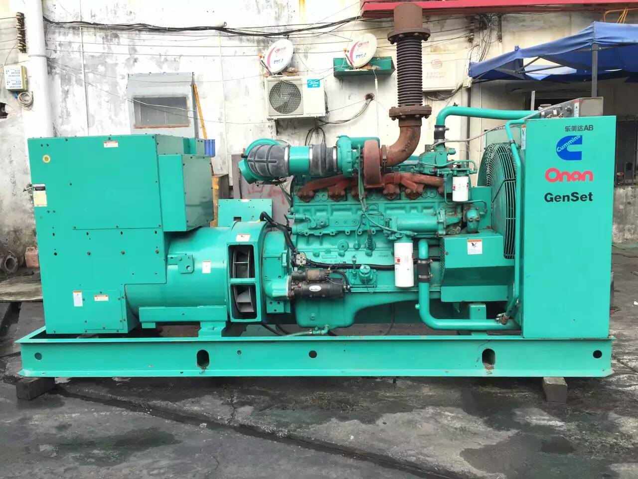 清原租赁发电机-柴油发电机不正常冒烟的原因